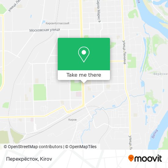 Перекрёсток map