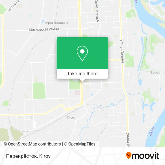 Перекрёсток map