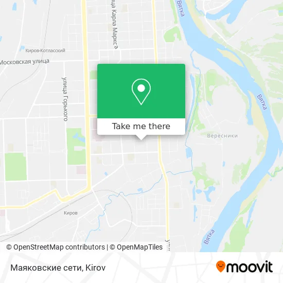 Маяковские сети map