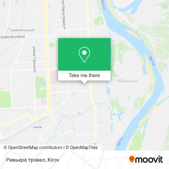 Ривьера трэвел map