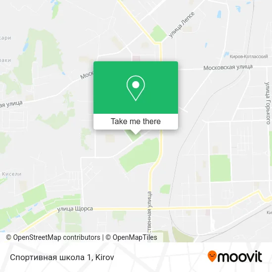Спортивная школа 1 map