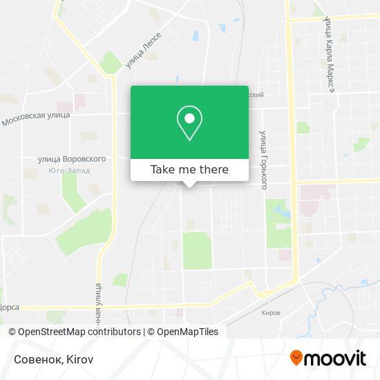 Совенок map