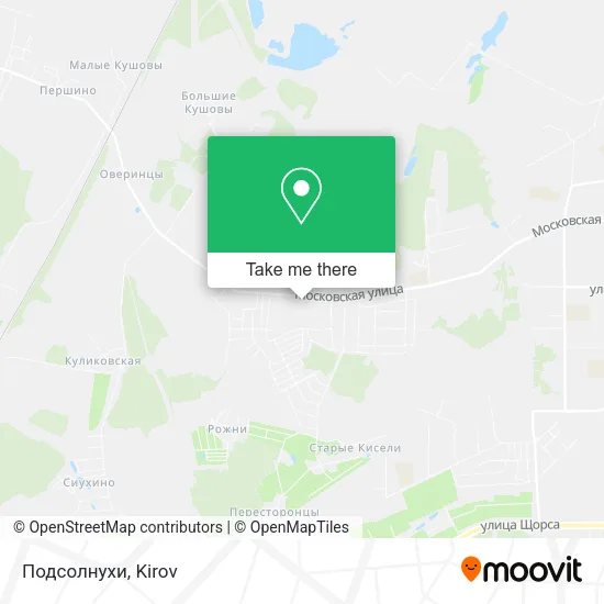 Подсолнухи map