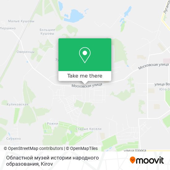 Областной музей истории народного образования map