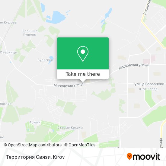 Территория Связи map