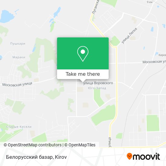 Белорусский базар map