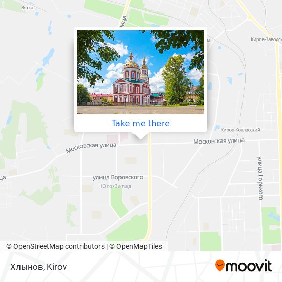 Хлынов map