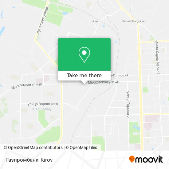Газпромбанк map