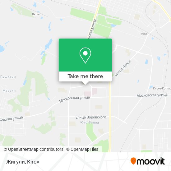 Жигули map