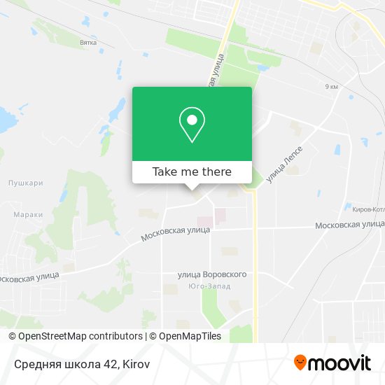 Средняя школа 42 map