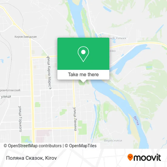 Поляна Сказок map