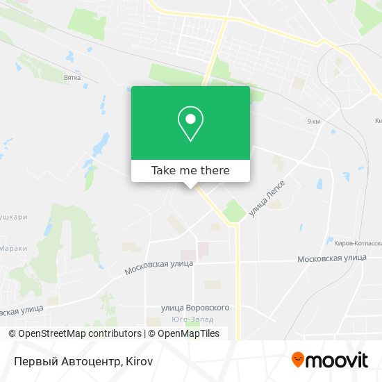 Первый Автоцентр map