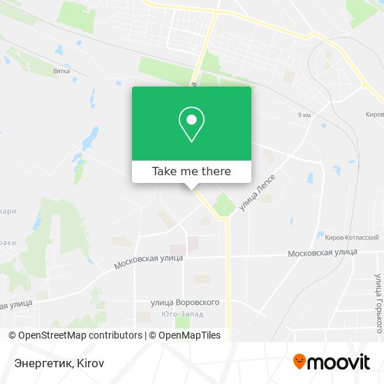 Энергетик map