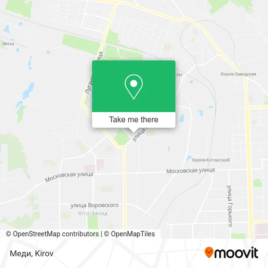 Меди map