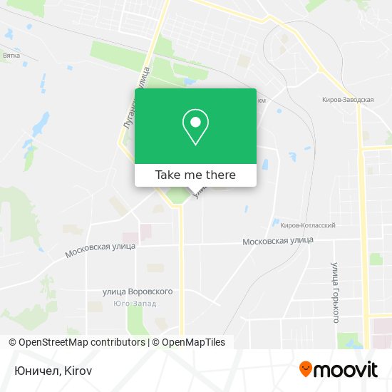 Юничел map