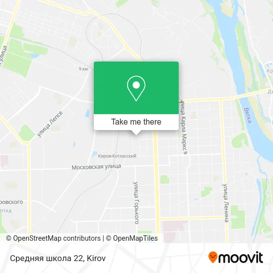 Средняя школа 22 map