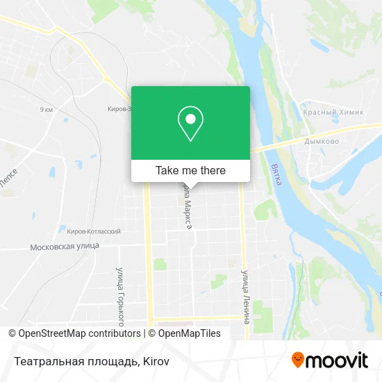 Театральная площадь map
