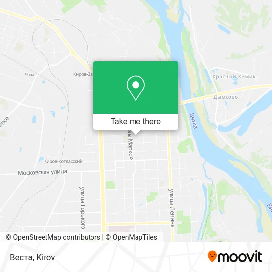 Веста map
