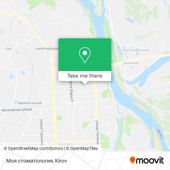 Моя стоматология map