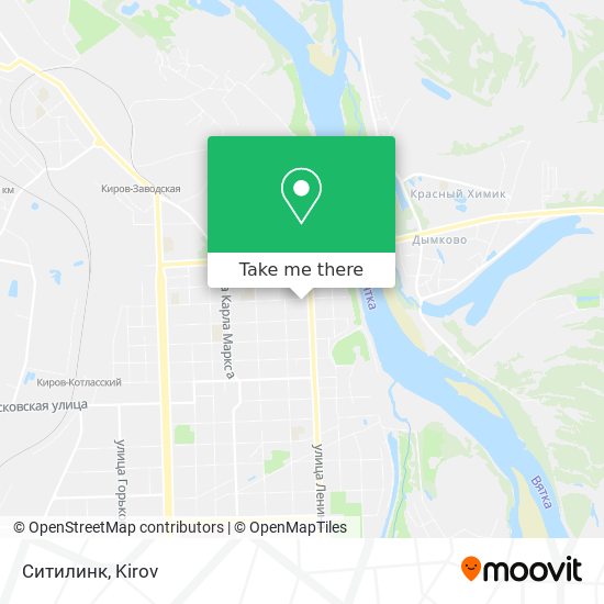 Ситилинк map