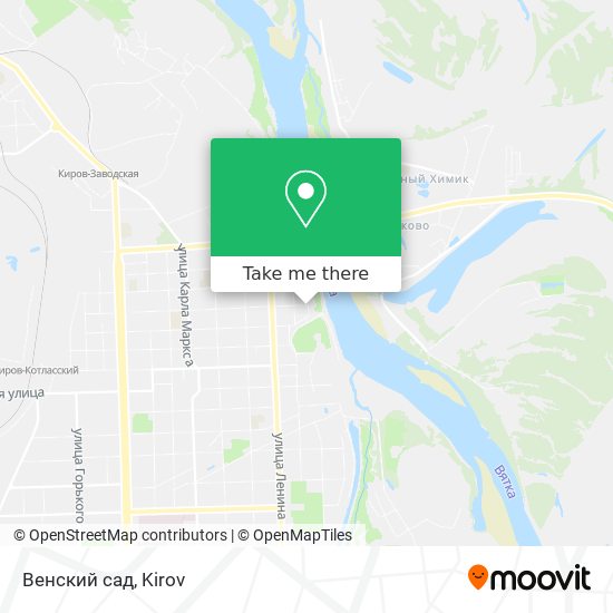 Венский сад map