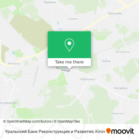 Уральский Банк Реконструкции и Развития map