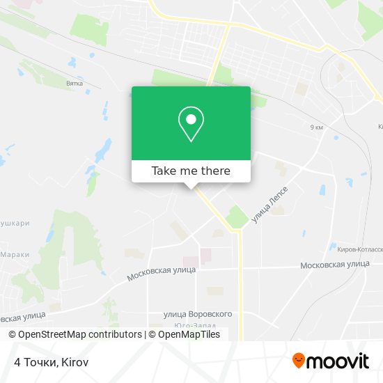 4 Точки map