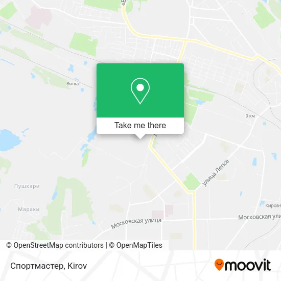 Спортмастер map