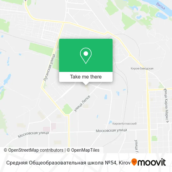 Средняя Общеобразовательная школа №54 map