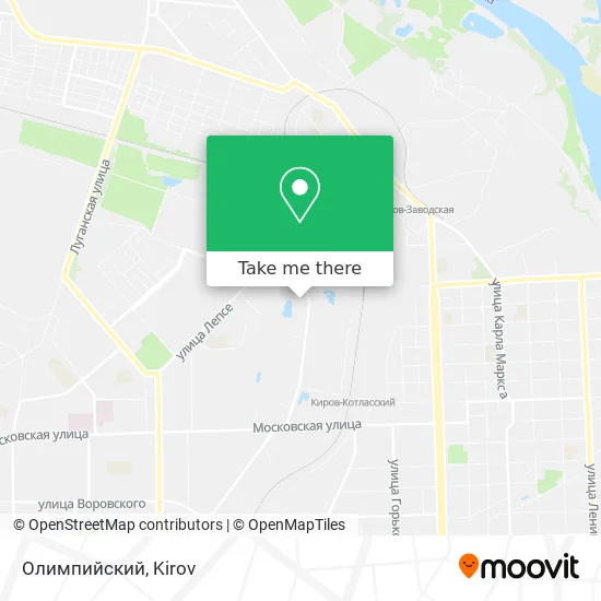 Олимпийский map