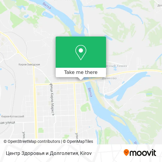 Центр Здоровья и Долголетия map