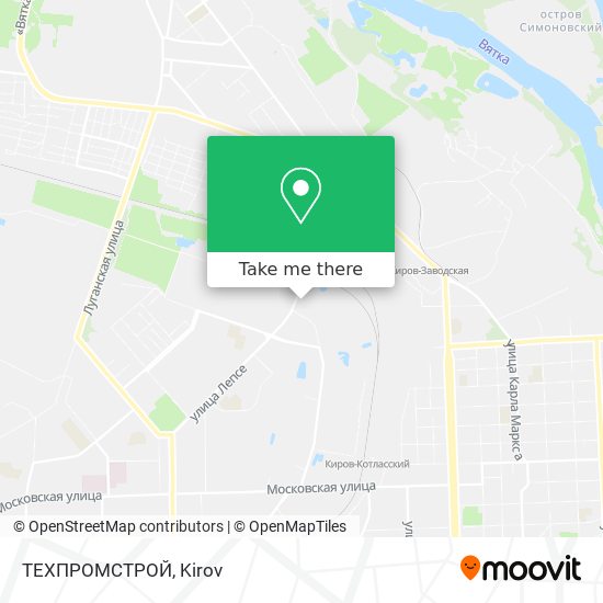 ТЕХПРОМСТРОЙ map
