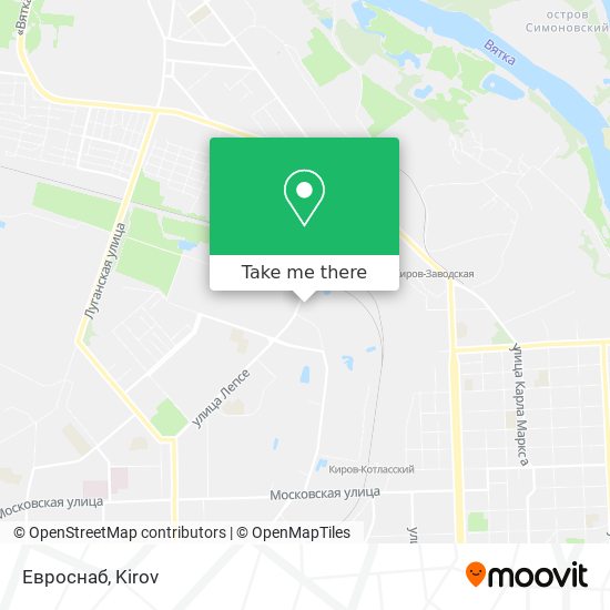 Евроснаб map