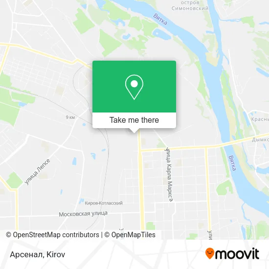 Арсенал map