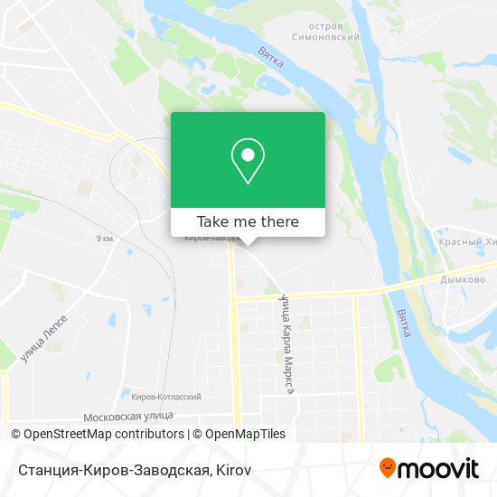 Станция-Киров-Заводская map