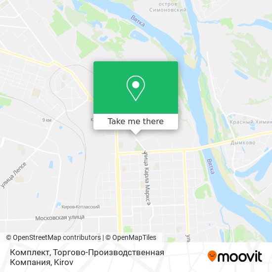 Комплект, Торгово-Производственная Компания map