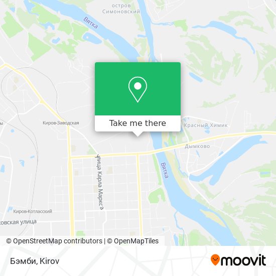 Бэмби map