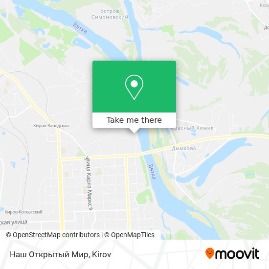 Наш Открытый Мир map