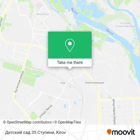 Детский сад 35 Ступени map