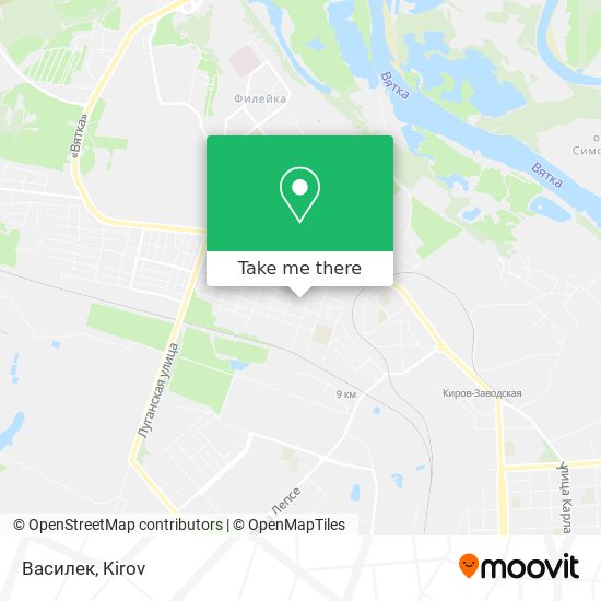 Василек map