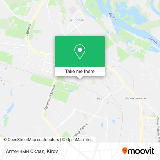 Аптечный Склад map
