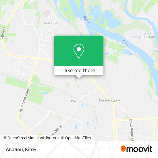 Авалон map