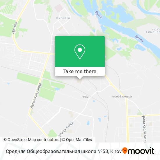 Средняя Общеобразовательная школа №53 map