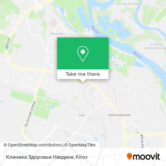 Клиника Здоровья Наедине map