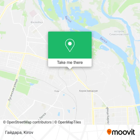 Гайдара map