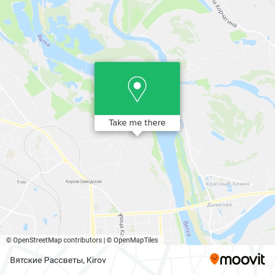 Вятские Рассветы map