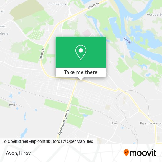 Avon map
