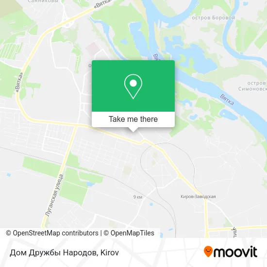 Дом Дружбы Народов map