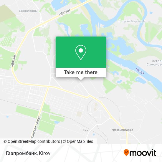 Газпромбанк map