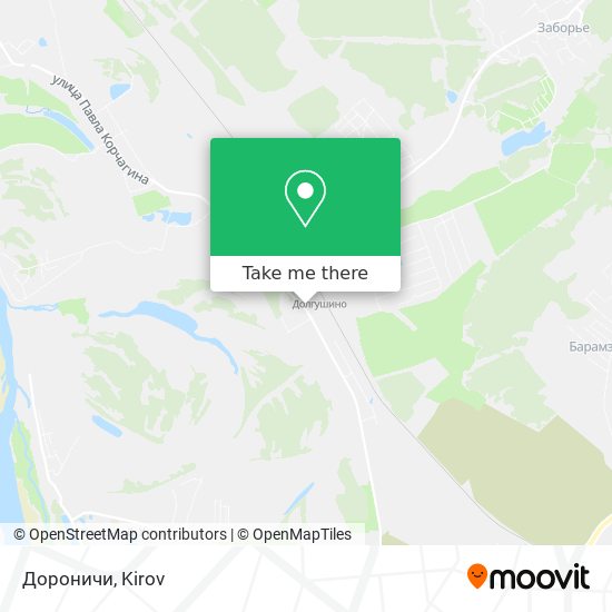 Дороничи map